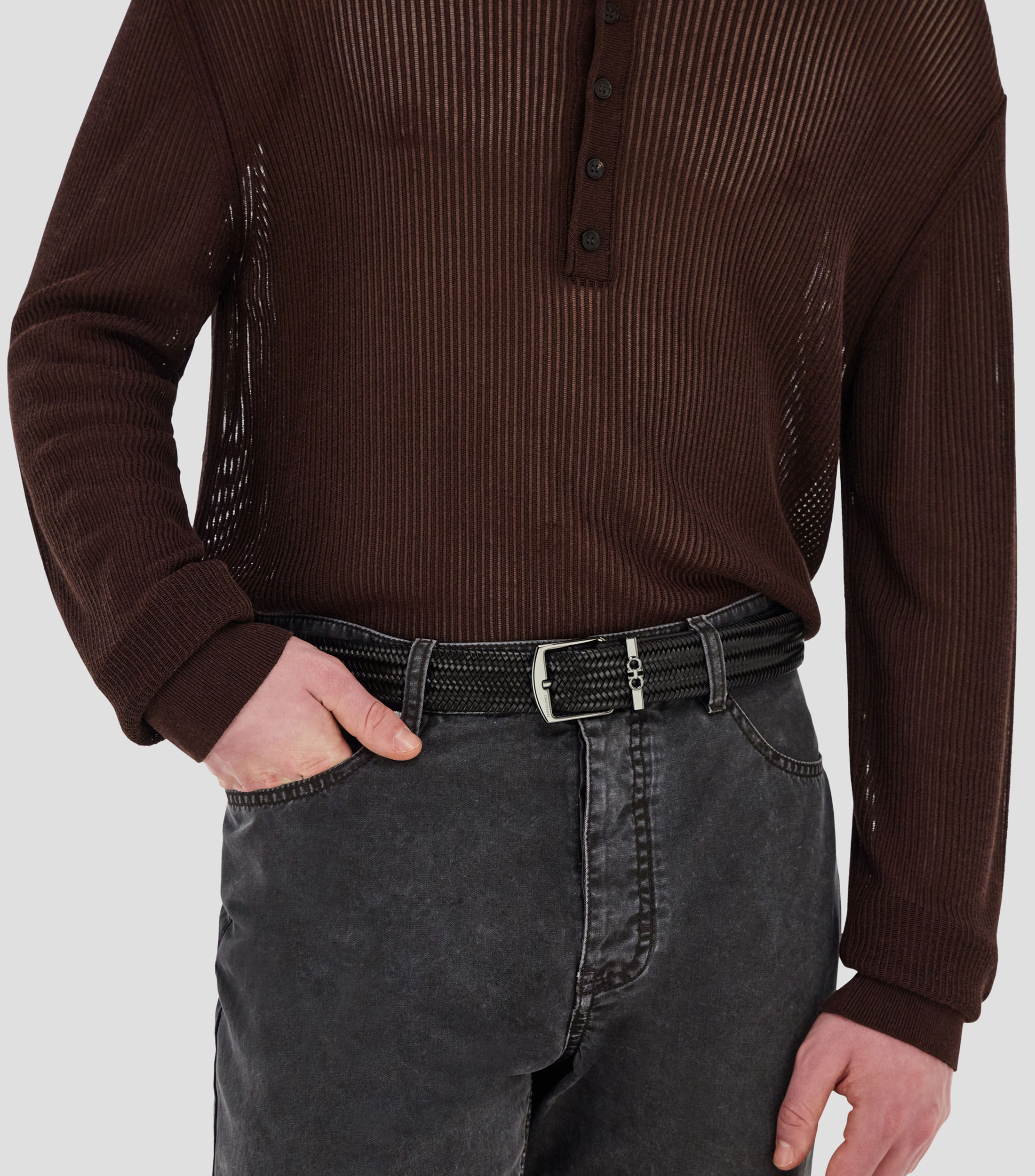 Cinturón casual Hombre